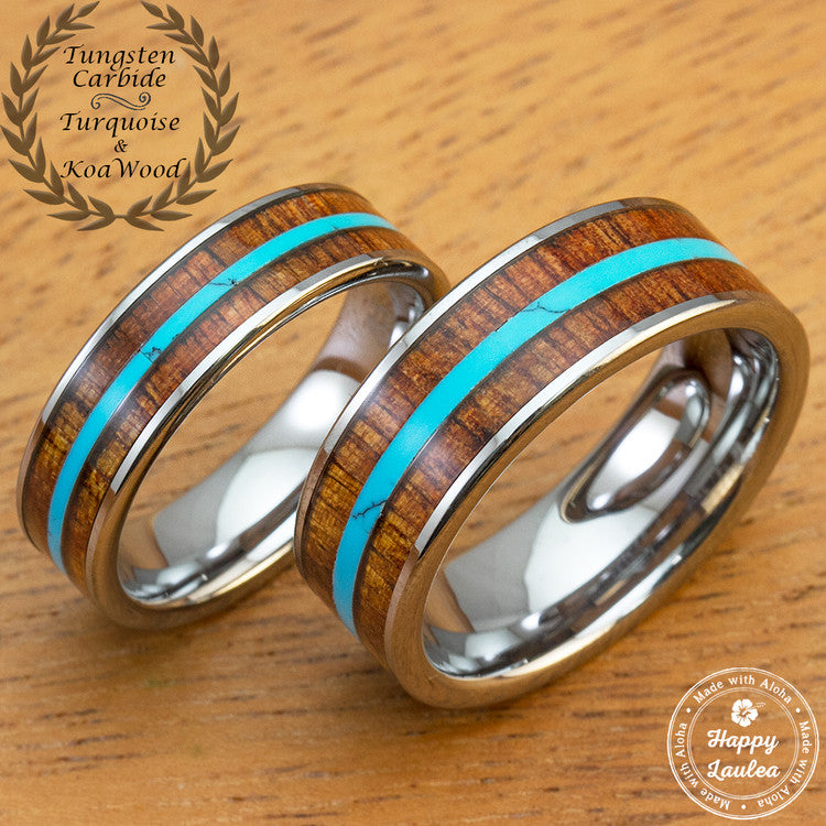 Thin turquoise hot sale wedding band