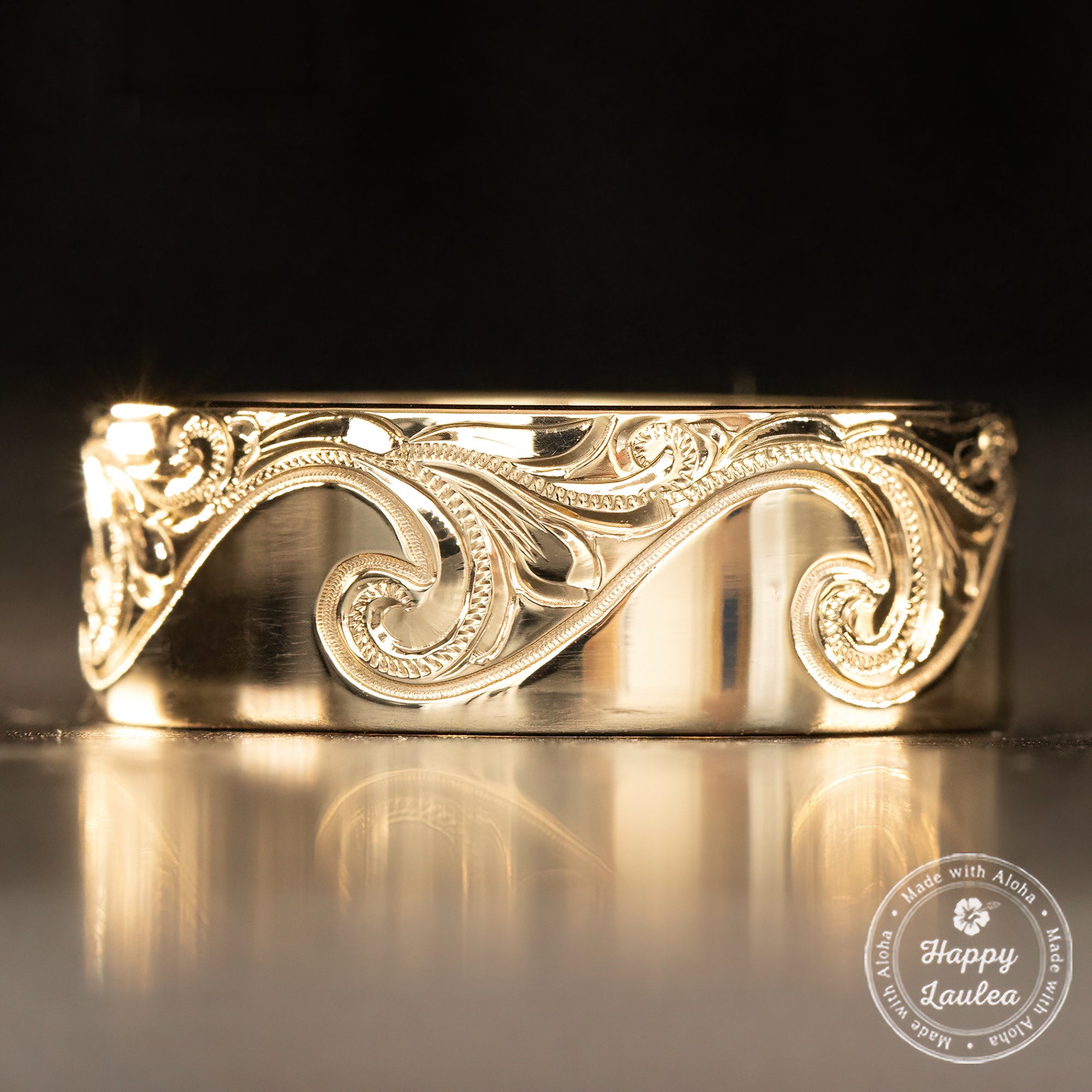 Bijou R.I Thick Waves Ring （gold）11号-