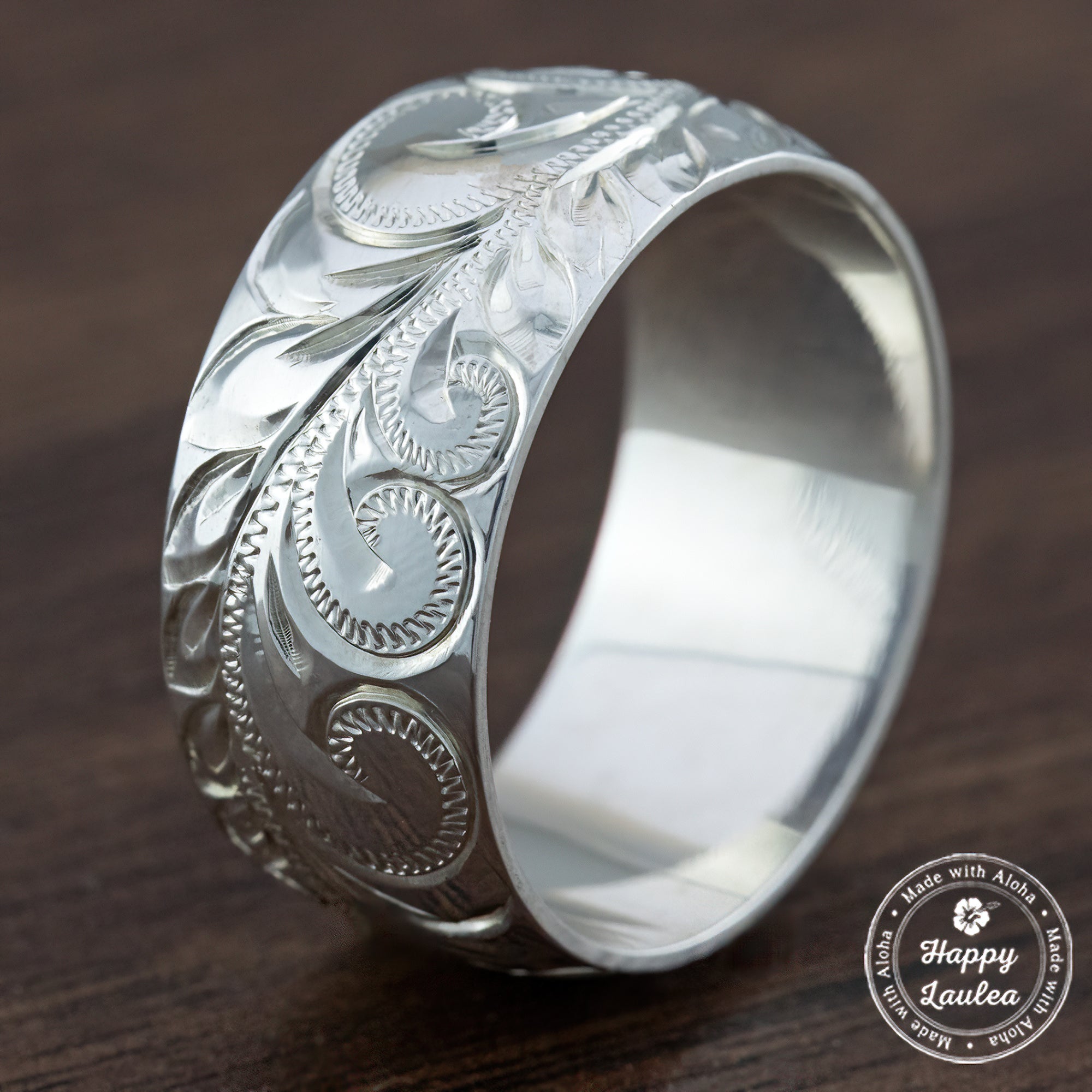 Hawaiian on sale scroll ring