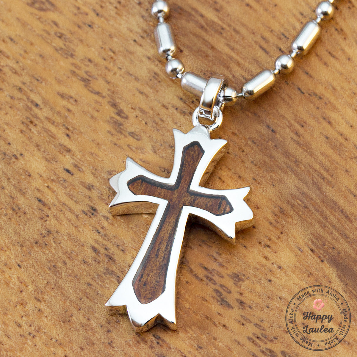 Cross chain hot sale sterling silver