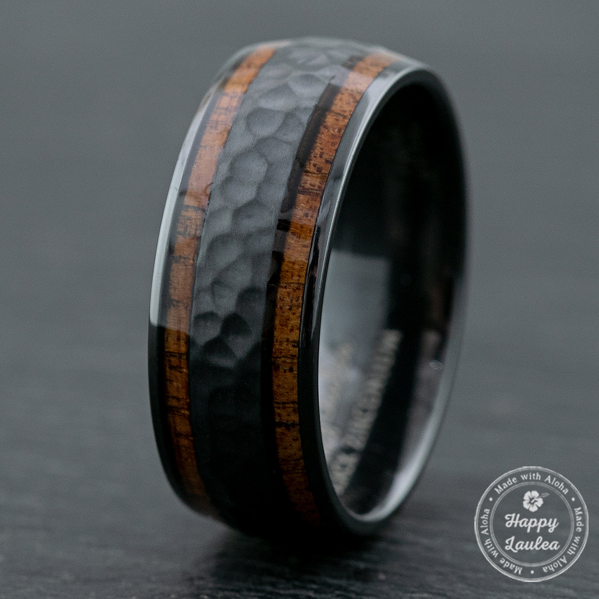 Hammer shops Wood Ring