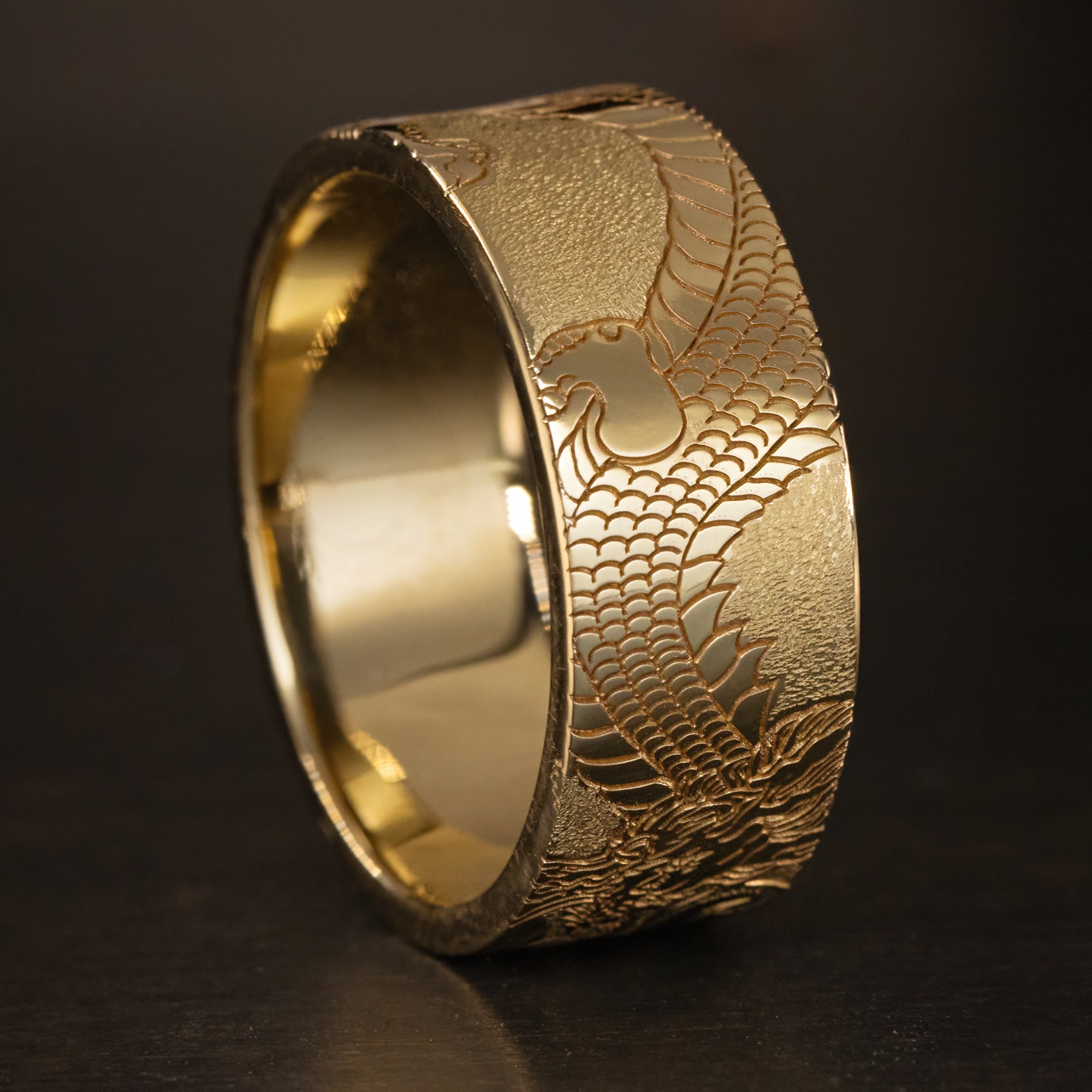 14k gold dragon deals ring