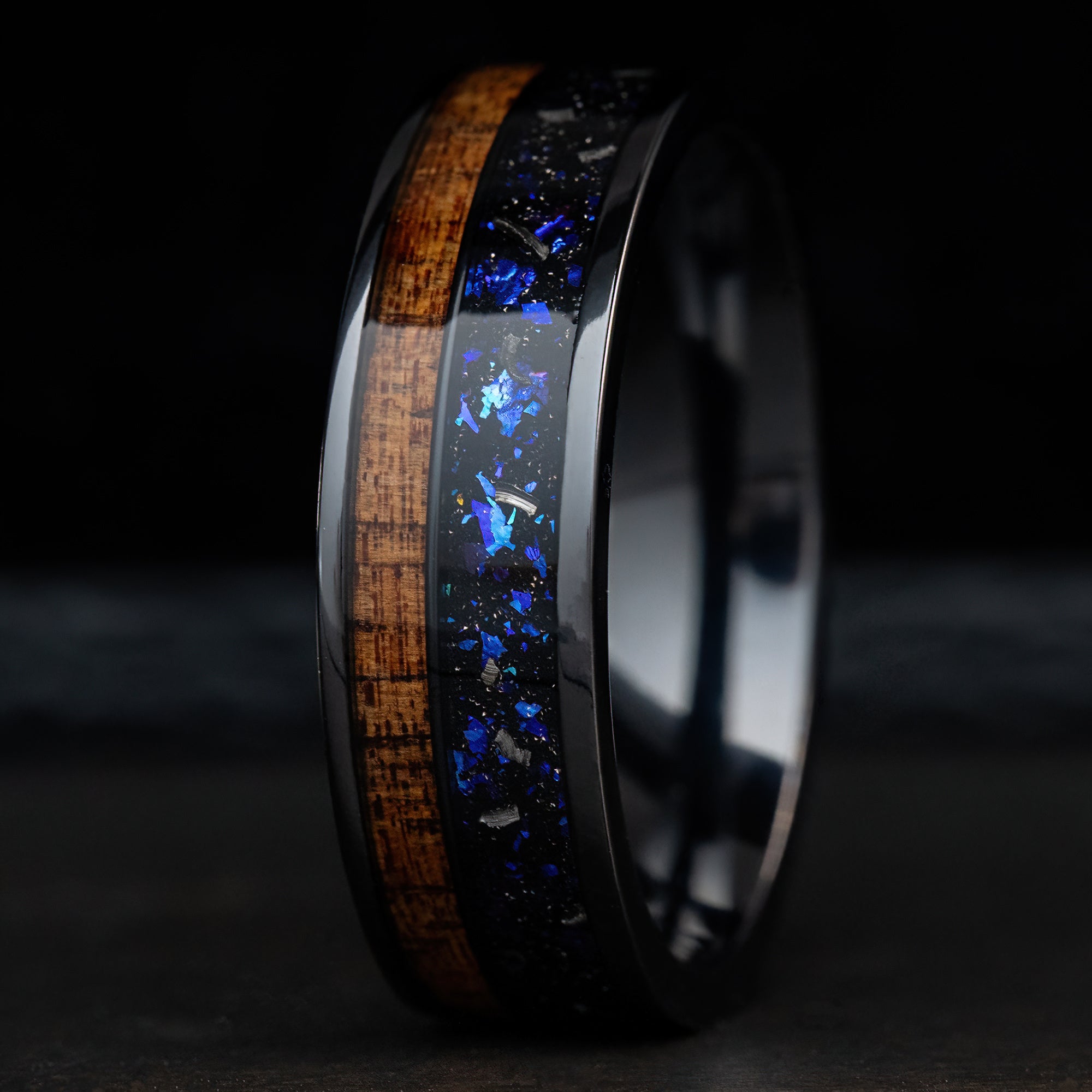 Hawaiian Koa Wood Rings & Wedding Bands. Exquisite Designs from Hawaii