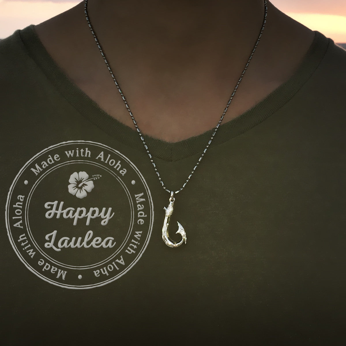 Mens hot sale hawaiian necklace