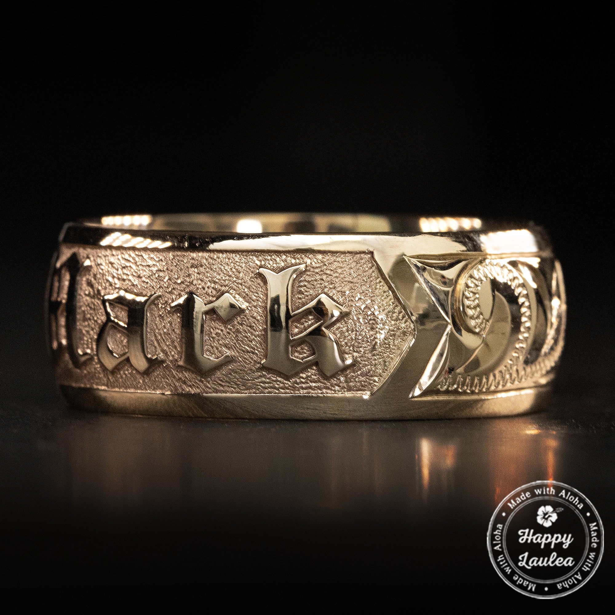 Gents Gold Name Ring – Sunakh